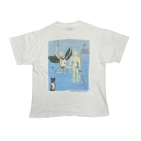 KURT D. COBAIN NIRVANA MEMORIAL RIP TEE GIANT LARGE
