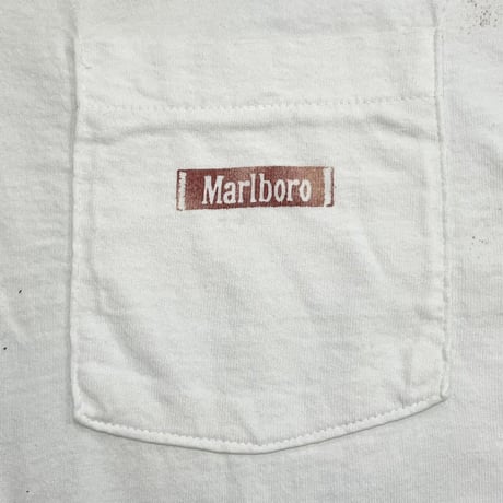 Marlboro CACTUS RODEO COUNTRY STORE POCKET TEE WHITE XL 2