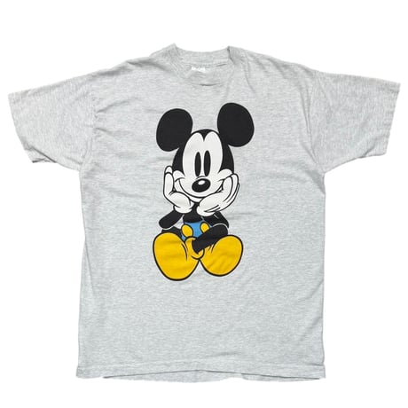 DISNEY VINTAGE MICKEY DOUBLESIDE BLUE PANT ASH GREY OSFA FITS XL 8285