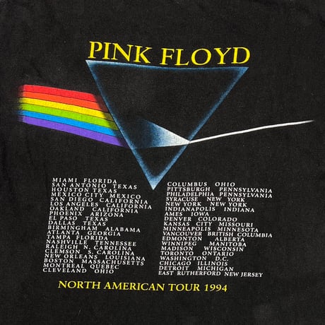 PINK FLOYD DARK SIDE OF THE MOON NORTH AMERICAN TOUR 1994 BROCKUM XL 2232