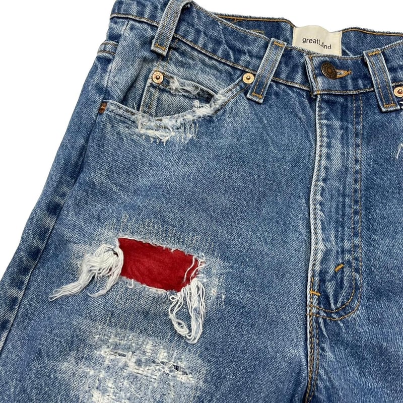 greatLAnd POLLYMAN DENIM PANT W80 L81 1644 | gr