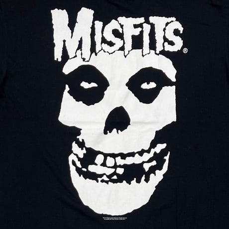MISFITS SKULL FACE BLACK ANVIL XL 9953