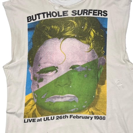 BUTTHOLE SURFERS LIVE at ULU 26th February 1988 SLEEVELESS FITS XL