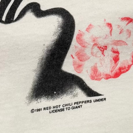 RED HOT CHILI PEPPERS BLOOD SUGAR SEX MAGIK WHITE FITS XL 1333