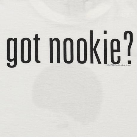 LIMP BIZKIT GOT NOOKIE? 1999 WHITE GIANT FITS XL 0654