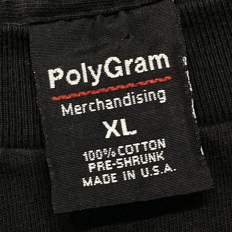 WU-TANG CLAN BACK MEMBER NAME BLACK BLUE POLYGR