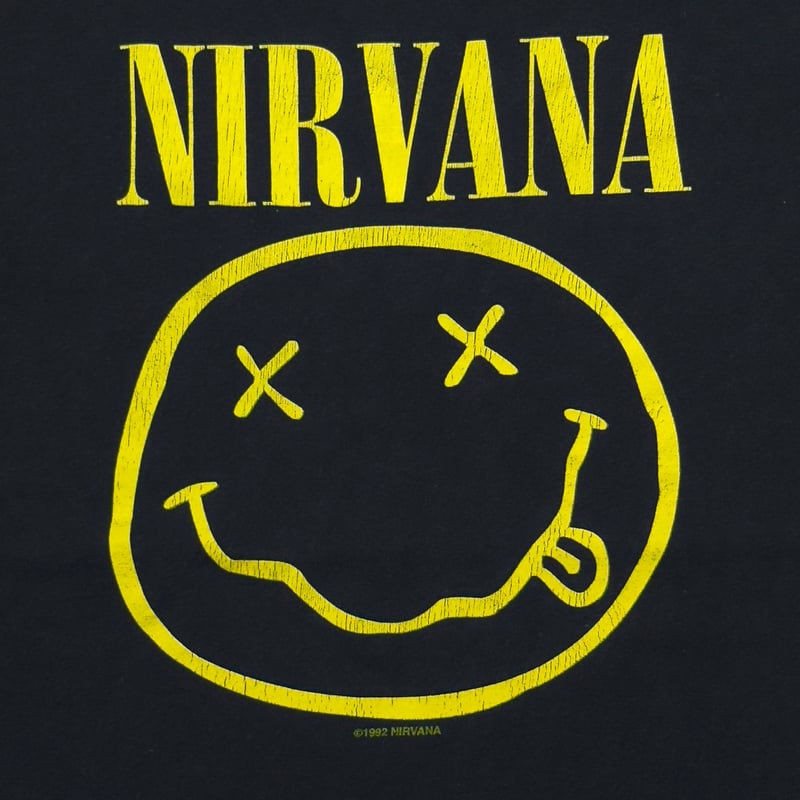 NIRVANA Y2K SMILE anvil LARGE 4938 | greatLAnd