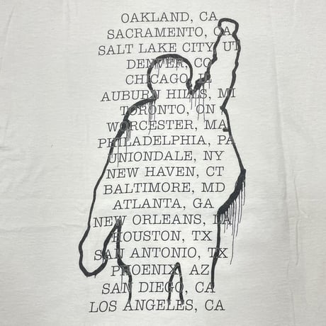 RAGE AGAINST THE MACHINE 1999 THE BATTLE OF LOS ANGELES TULTEX LARGE WHITE 3202