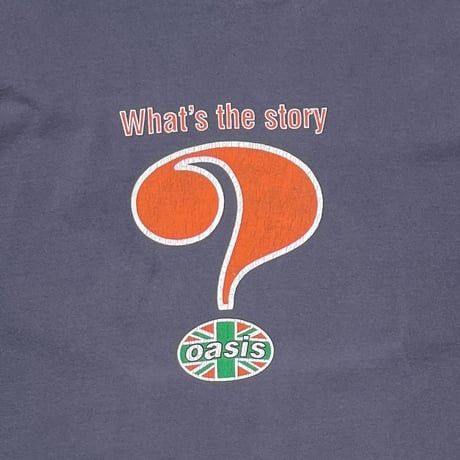 oasis WHAT'S THE STORY NAVY FRUIT OF THE LOOM XL 2768