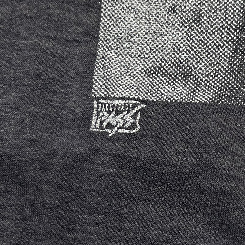 RED HOT CHILI PEPPERS 1990 CURVING LOGO MONOCHR