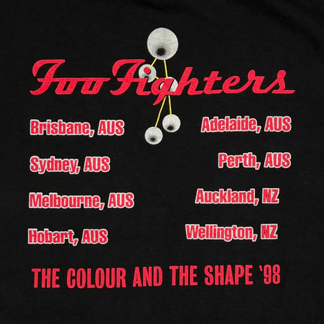 FOO FIGHTERS 1998 THE COLOUR AND THE SHAPE LARGE 0863