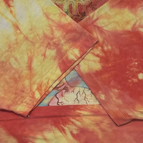 JIMI HENDRIX EXPERIENCE FLYING EYE BALL 1989 TIE DYE HANES XL 5502