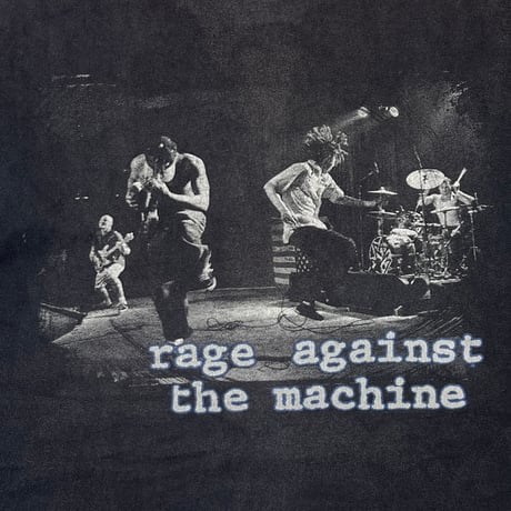 RAGE AGAINST THE MACHINE FRONT R DIAL BACK MEMBER GIANT LARGE 5124