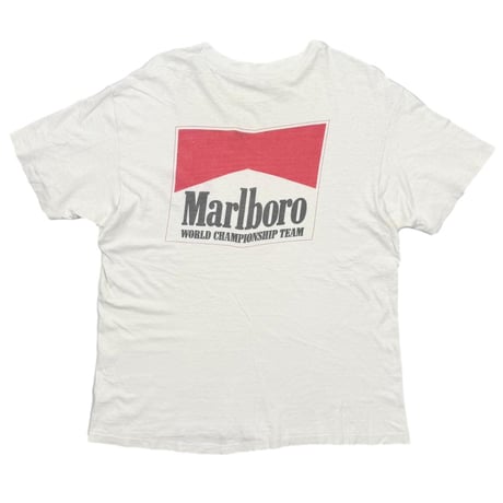 Marlboro BOX LOGO TEE WHITE FITS LARGE 1288