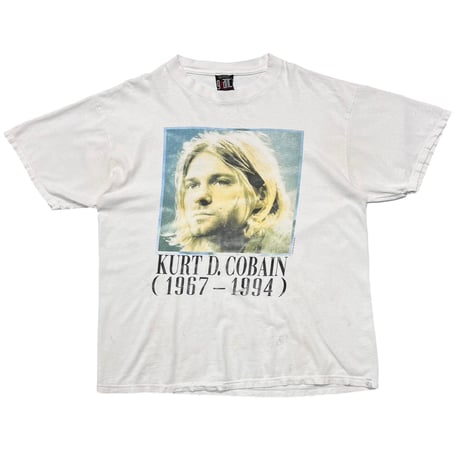 NIRVANA KURT COBAIN MEMORIAL ADULT GIANT BY TULTEX XL 3789