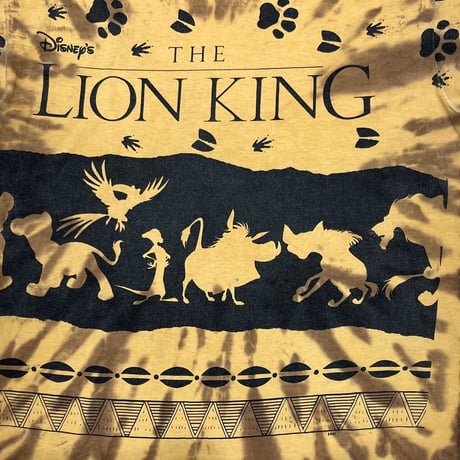 DISNEY VINTAGE THE LION KING OVP TIE DYE OSFA FITS XL 6380