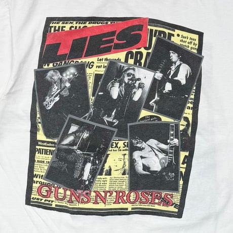 GUNS N' ROSES AXEL ROSE 1989 ONE IN A MILLION BROCKUM XL 2089