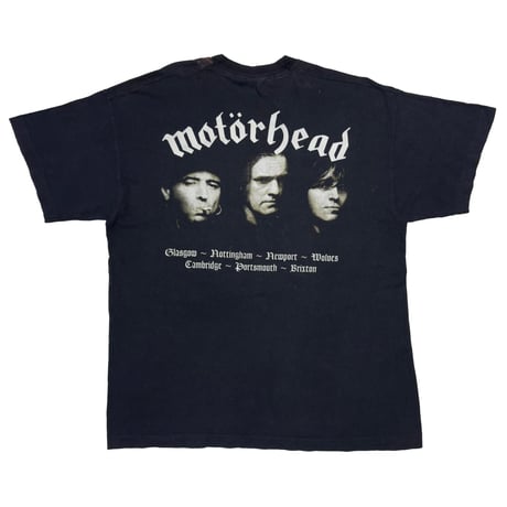 MOTORHEAD Glasgow-Brixton TOUR FITS XL 9814