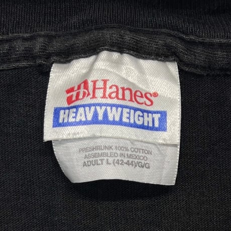 OLD & VINTAGE HARLEY DAVIDSON BOOTLEG MOTHER FUCKER HIGHLY-DANGEROUS HELLOHOLE HANES LARGE 5903