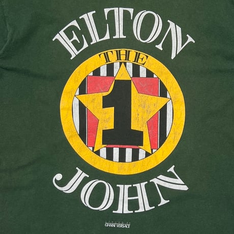 ELTON JOHN THE ONE GIANNI VERSACE GREEN SCREEN STARS XL 1475