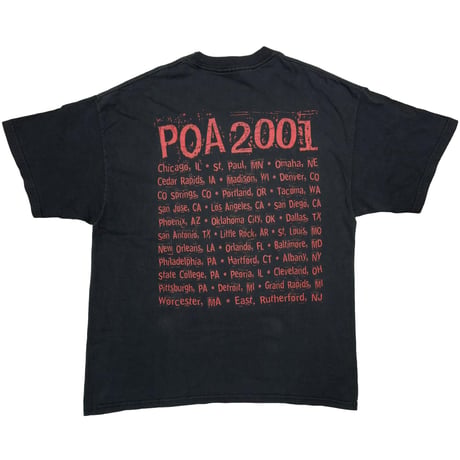 THE PLEDGE OF ALLEGIANCE TOUR 2001 SLIPKNOT SYSTEM OF A DOWN RAMMSTEIN M&O XL 1420