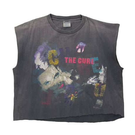 THE CURE THE PRAYER TOUR 1989 SLEEVELESS BROCKUM OSFA FITS XL 0077