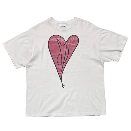 THE SMASHING PUMPKINS SP RED HEART WHITE HANES LARGE 0276