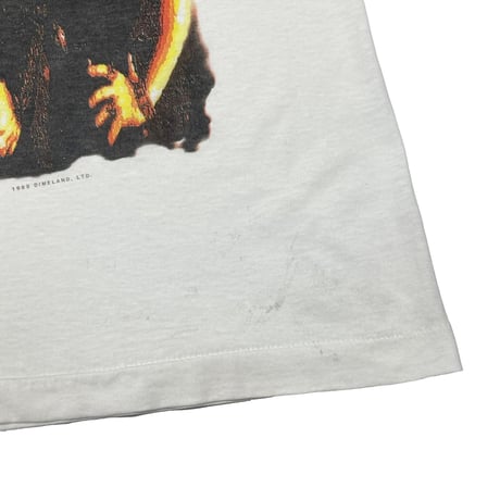 THE CULT 1989 SONIC TEMPLE TOUR WHITE SCREEN STARS XL 2858