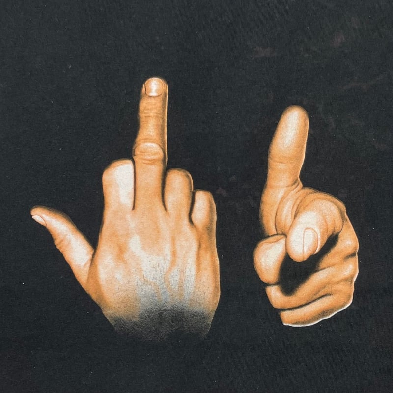 OLD & VINTAGE FUCK YOU HANDSIGN DELTA XL 0642 | OLD & VINTAGE FUCK YOU HANDSIGN DELTA XL 0642 |
