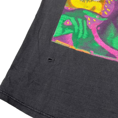 FLAMING LIPS 1995 BLACK GIANT BY TULTEX XL 1154