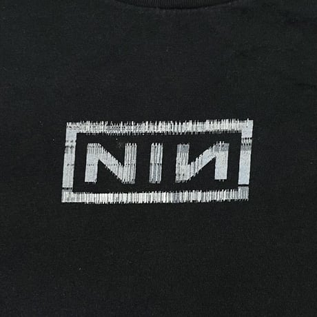 NINE INCH NAILS LIVE WITH TEETH 2005 BOX LOGO MEDIUM 0636