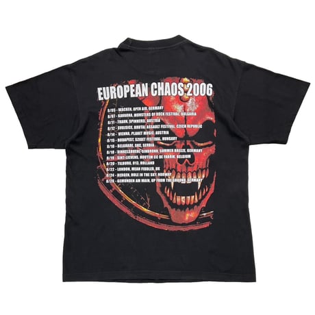 MORBID ANGEL ALTARS OF MADNESS EUROPEAN CHAOS 2006 LARGE 8399