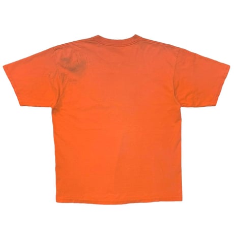 TRAINSPOTTING BOX LOGO ORANGE GILDAN XL 1990