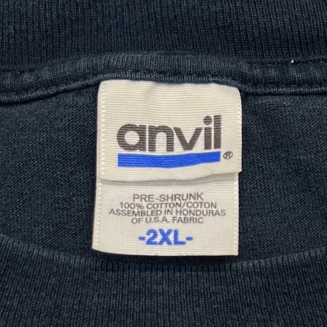 NIRVANA NOTE 2003 BLUE KURT COBAIN ANVIL XXL 5394