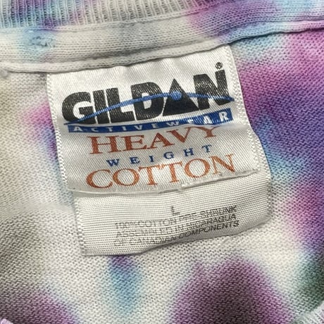 PINK FLOYD 1997 TIE DYE TEE GILDAN LARGE 2153