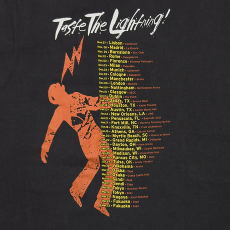 GREEN DAY TASTE THE LIGHTNING HANES XL 4507