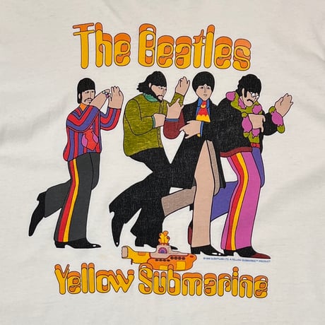 BEATLES 1999 YELLOW SUBMARINE WHITE ALL SPORT XL 5189