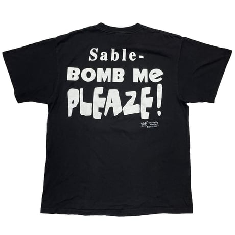 Sable Bomb WWF 38 SPECIAL Sable - BOMB Me PLEAZE! 1998 CHANGES TEE XL 9730
