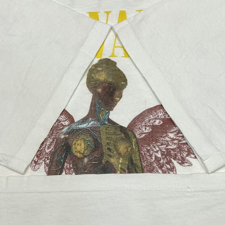 NIRVANA IN UTERO 1993 WHITE WILD OATS XL 2345