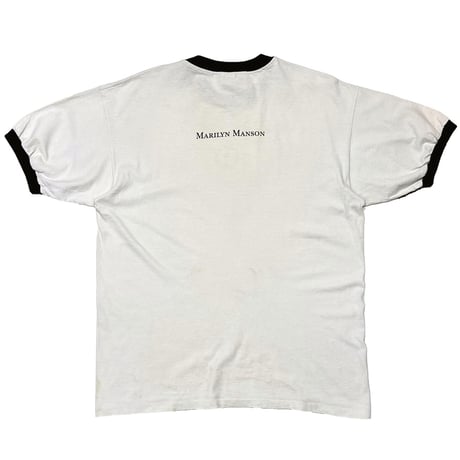 MARILYN MANSON ANTICHRIST SUPERSTAR ANGEL RINGER WHITE ANVIL XL 0946