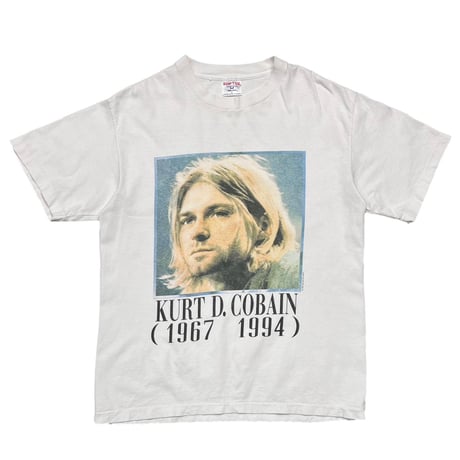 NIRVANA KURT MEMORIAL ADULT WHITE SOFTEE LARGE 0855