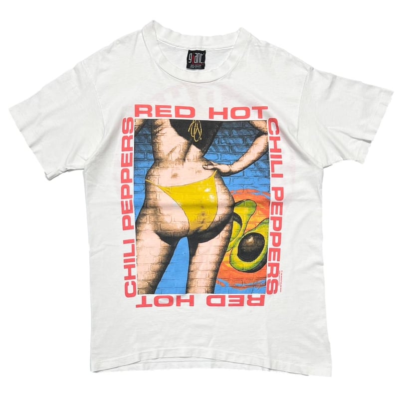 RED HOT CHILI PEPPERS 1992 BIKINI WALL WHITE gi