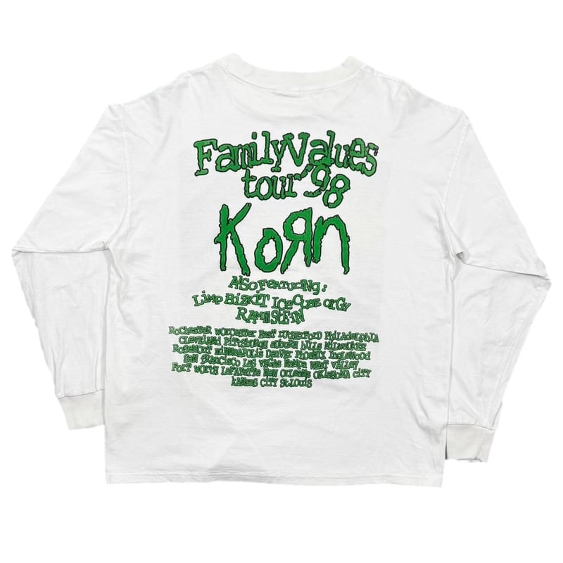 KORN FOLLOW THE LEADER FAMILY VALUES TOUR 1998