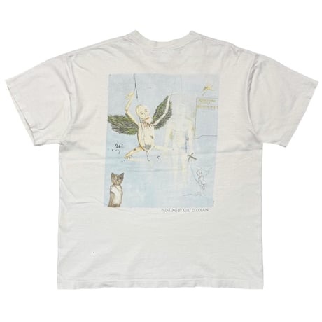 NIRVANA KURT COBAIN MEMORIAL ADULT WHITE FITS XL 1494