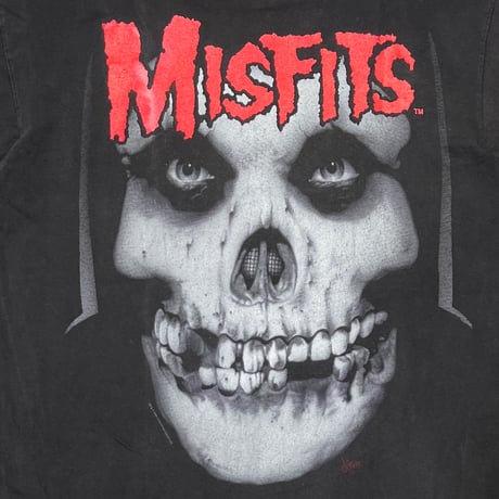MISFITS BIG SKULL RED TEXT WILD OATS LARGE 2325