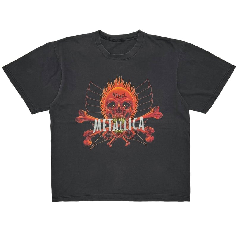 METALLICA PUSHEAD YING YANG REBEL SKULL FITS XL