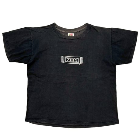 90s NINE INCH NAILS ボックスロゴTシャツ Vintage Nine inch nails box logo t-shirt 90s | 塚野製作所