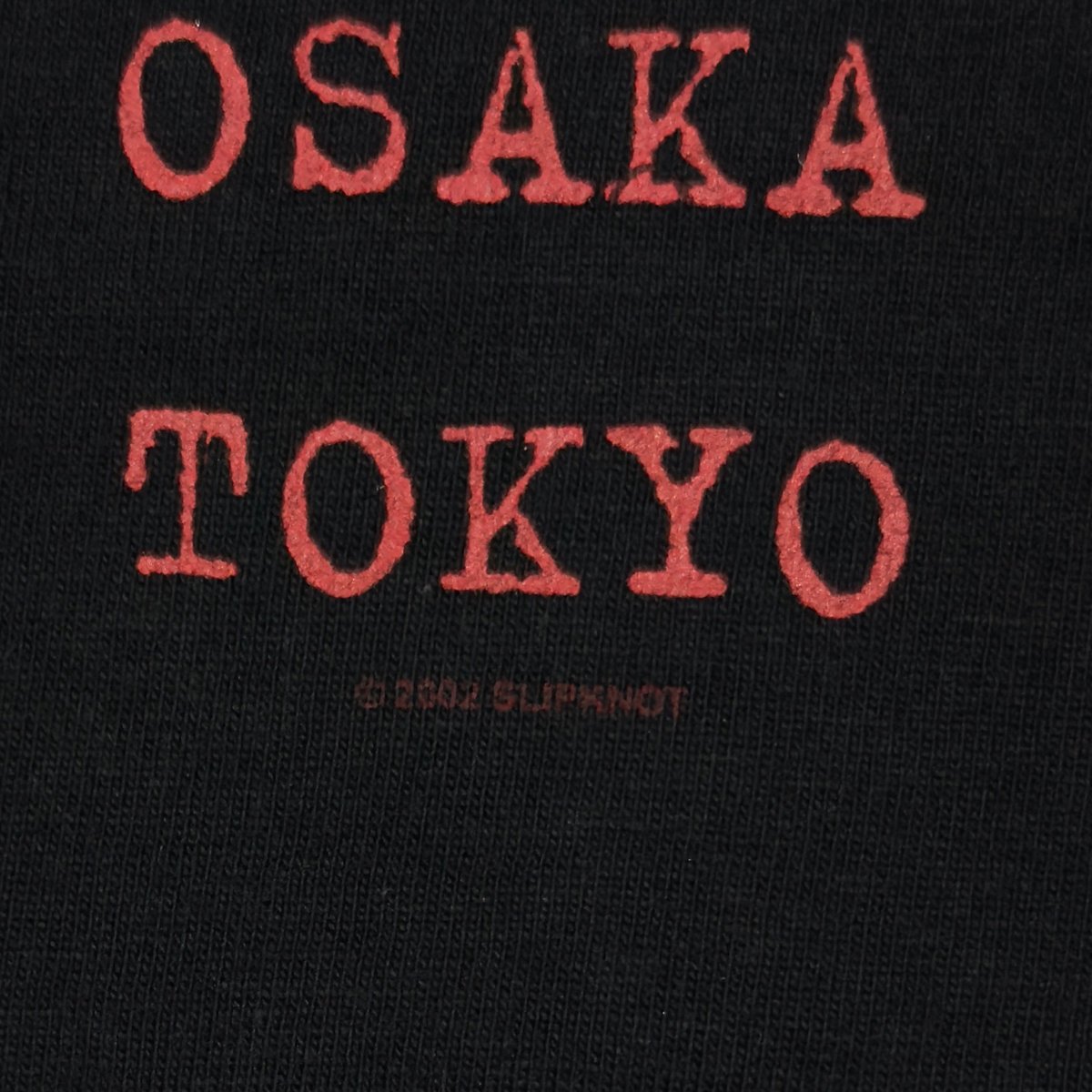 Slipknot 2002 IOWA JAPAN TOUR FITS MEDIUM 1973