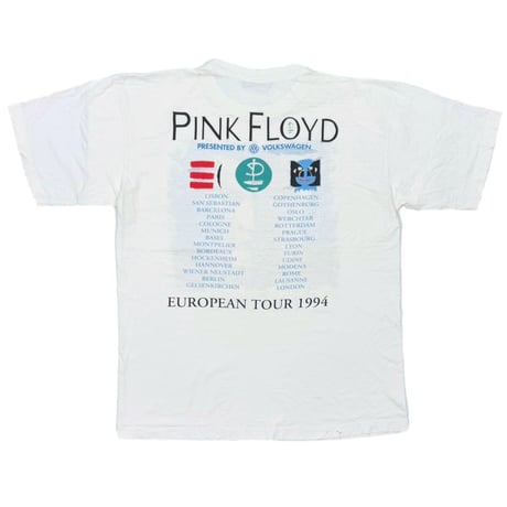 PINK FLOYD 1994 EUROPEAN TOUR DIVISION BELL WHITE BROCKUM XL 8259