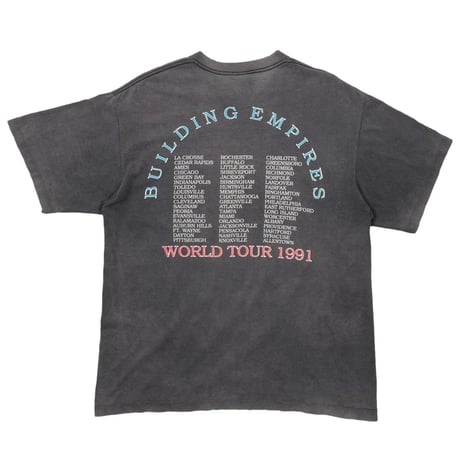 QUEENSRYCHE BUILDING EMPIRES WORLD TOUR 1991 GIANT BY TEEJAYS XL 0043